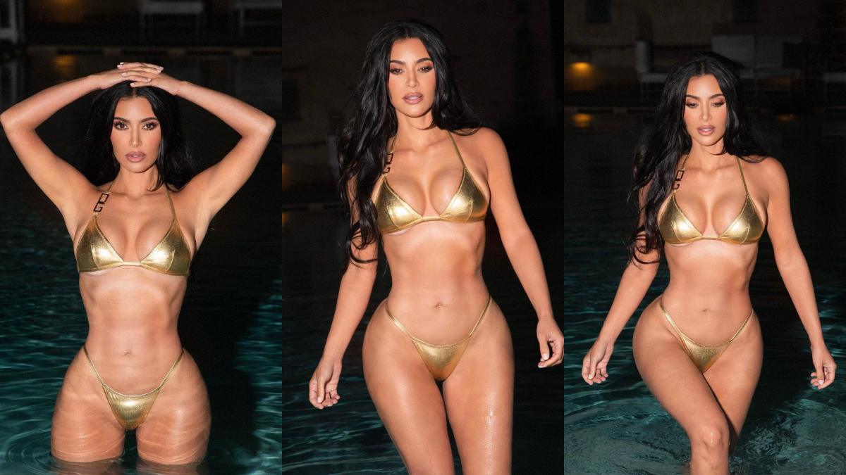 Kim Kardashian foto bikini