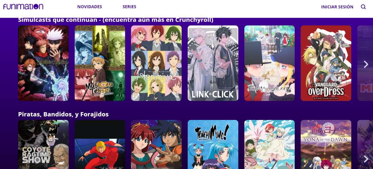 Funimation online